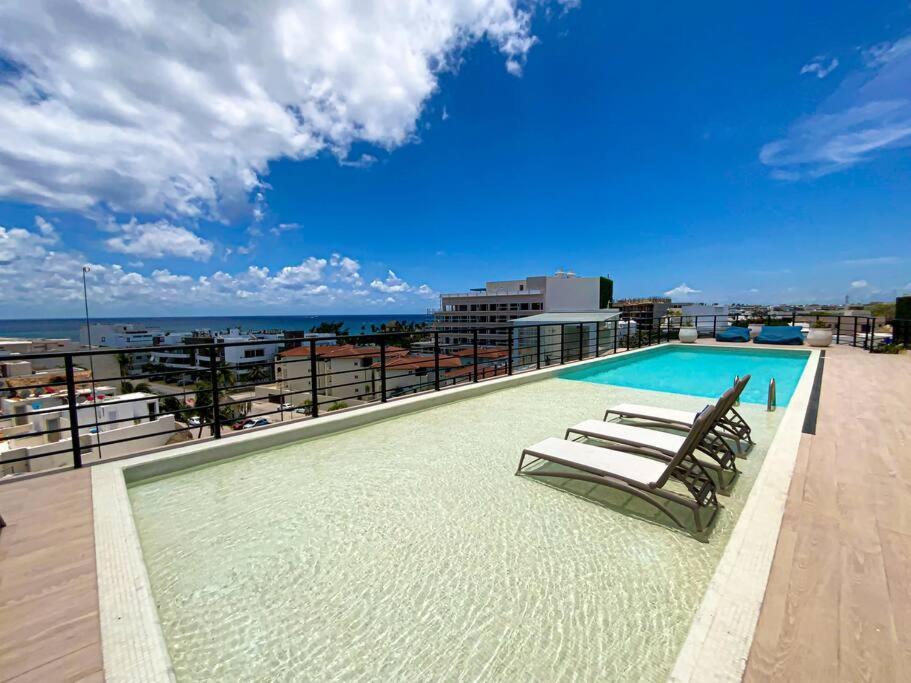 דירות פלאייה דל כרמן Beautiful + Luxury + Ocean View + Pool מראה חיצוני תמונה