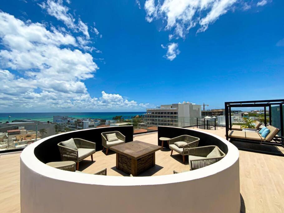 דירות פלאייה דל כרמן Beautiful + Luxury + Ocean View + Pool מראה חיצוני תמונה