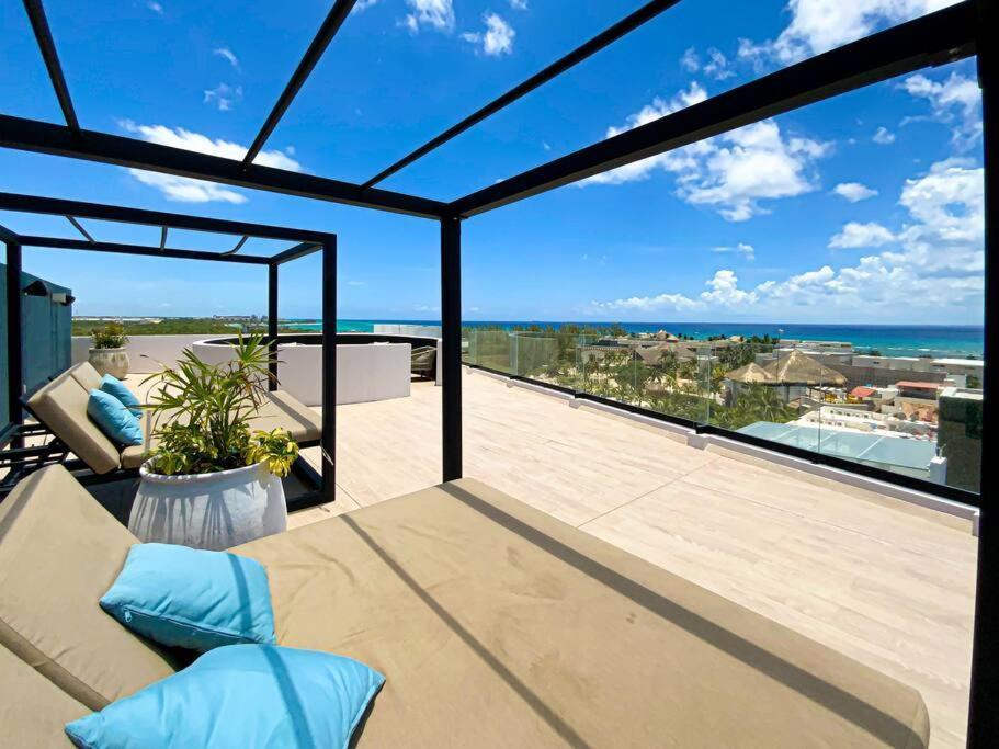 דירות פלאייה דל כרמן Beautiful + Luxury + Ocean View + Pool מראה חיצוני תמונה