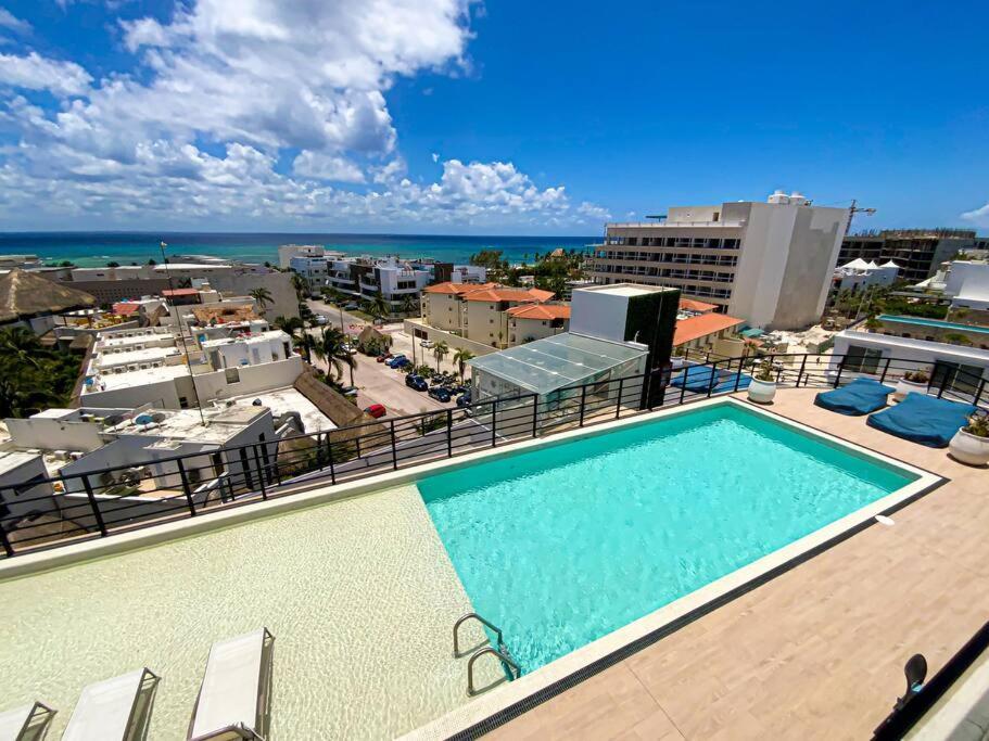 דירות פלאייה דל כרמן Beautiful + Luxury + Ocean View + Pool מראה חיצוני תמונה
