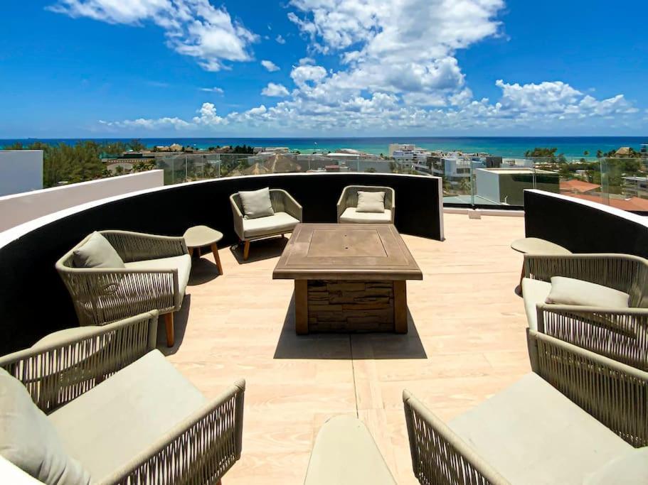 דירות פלאייה דל כרמן Beautiful + Luxury + Ocean View + Pool מראה חיצוני תמונה