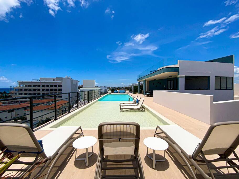 דירות פלאייה דל כרמן Beautiful + Luxury + Ocean View + Pool מראה חיצוני תמונה