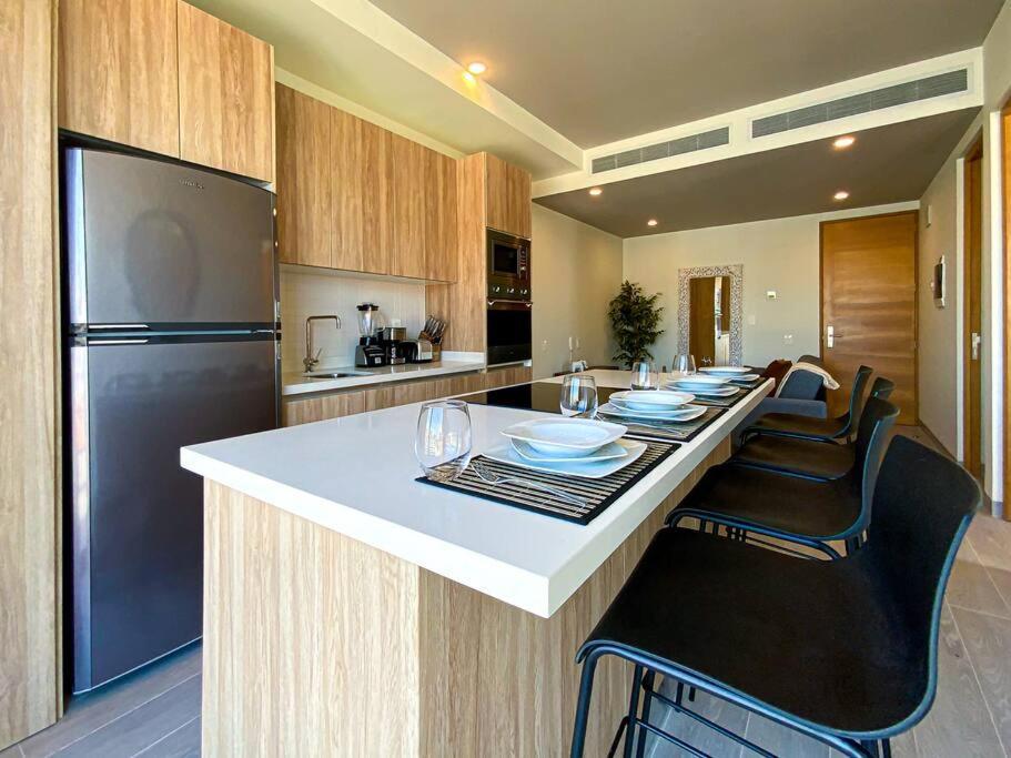 דירות פלאייה דל כרמן Beautiful + Luxury + Ocean View + Pool מראה חיצוני תמונה